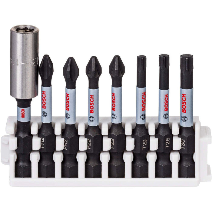 Bosch Impact Control 8-delni set kovanih bitova PH2/PZ2/T20/T25/T30 dužine 50mm (2608522326)