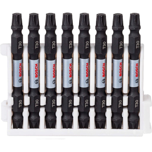 Bosch Impact Control 8-delni set dvostranih kovanih bitova T30 dužine 65mm (2608522341)