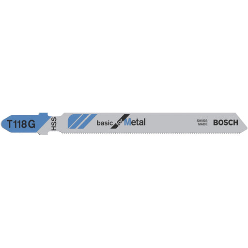 Bosch list ubodne testere T 118 G Basic for Metal - pakovanje 5 komada - 2608631012
