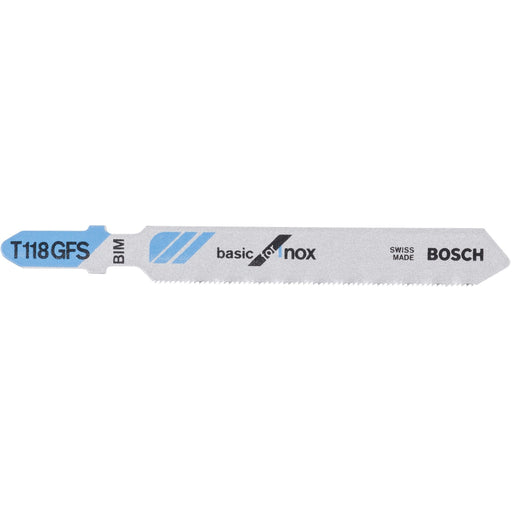 Bosch list ubodne testere T 118 GFS Basic for Inox - pakovanje 3 komada - 2608636498