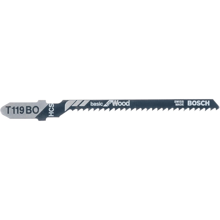 Bosch list ubodne testere T 119 BO Basic for Wood - pakovanje - 3 komada - 2608637788