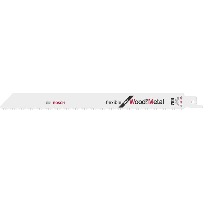 Bosch list univerzalne testere S 1122 HF Flexible for Wood and Metal - pakovanje 100 komada - 2608656034