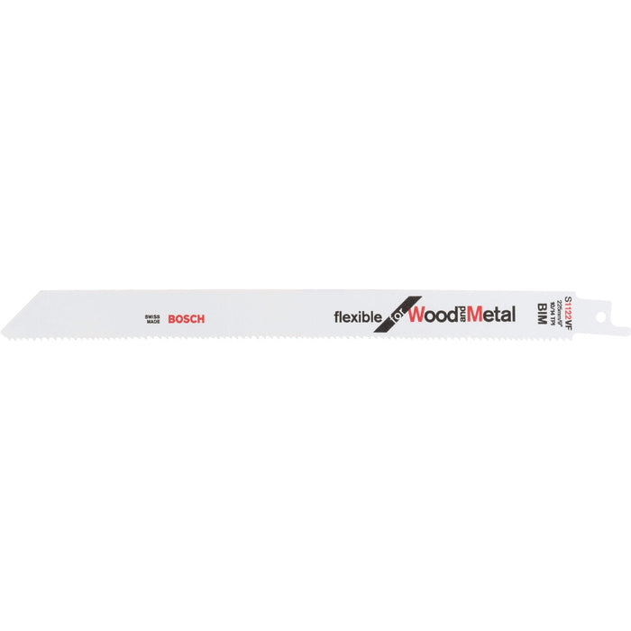 Bosch list univerzalne testere S 1122 VF Flexible for Wood and Metal - pakovanje 25 komada - 2608657559