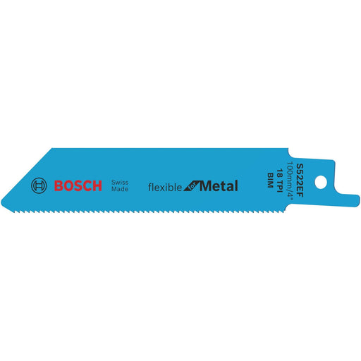 Bosch list univerzalne testere S 522 EF Flexible for Metal - pakovanje 5 komada - 2608656012