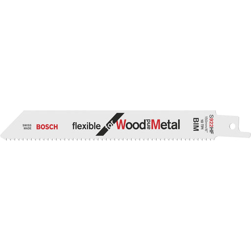 Bosch list univerzalne testere S 922 HF Flexible for Wood and Metal - pakovanje 5 komada - 2608656016