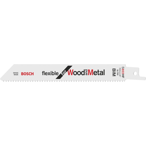 Bosch list univerzalne testere S 922 HF Flexible for Wood and Metal - pakovanje 2 komada - 2608656039