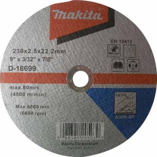 Brusni disk sa presovanim centrom Makita D-18699