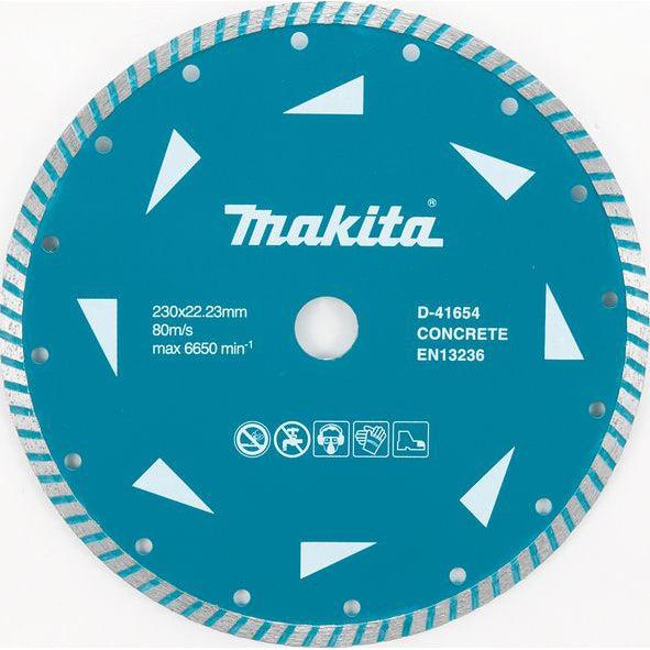 Diamond wheel corrugated 230mmx22.23mm Makita D-41654