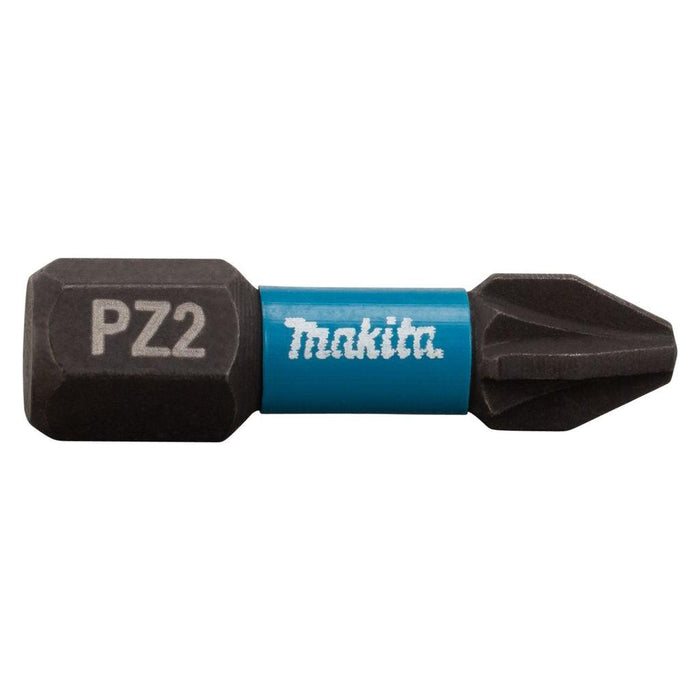 Impact screw bit PZ2-25mm 2pcs C-form Makita B-63644