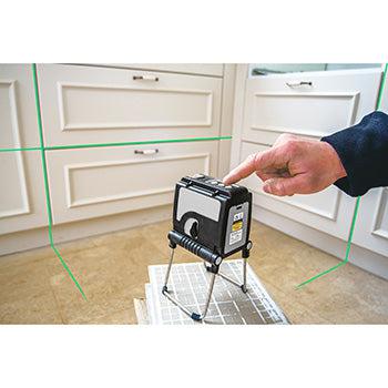 Linijski laser sa zelenim zrakom, 3 linije 60m domet KAPRO 873GS ProLaser Vector i stativ