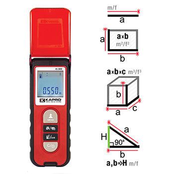 Kapro set - laserski nivelator zeleni 872G + laserski daljinomer K872G363