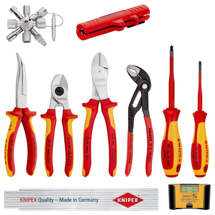 Knipex 10-delni set alata Electro 1 (00 20 90 V01)