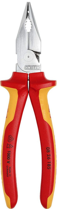Knipex 1000V izolovana kombinovana špic klešta 185mm u blister pakovanju (08 26 185 SB)