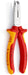 Knipex 1000V VDE izolovana hromirana klešta za skidanje izolacije sa koaksijalnih kablova (13 46 165)