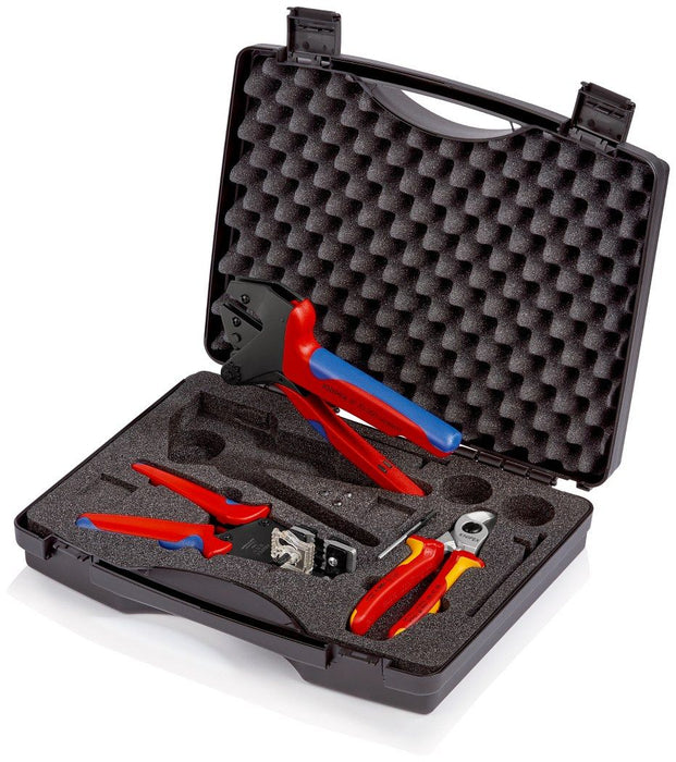 Knipex 3-delni set alata za fotovoltaiku 1,5 / 2,5 / 4,0 / 6,0 mm² (97 91 01)