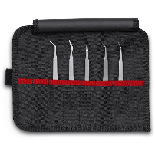 Knipex 5-delni set SMD preciznih pinceta u torbici (92 00 03)