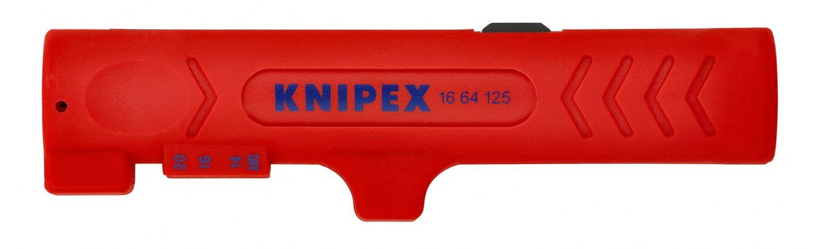 Knipex alat za skidanje izolacije sa okruglih i ravnih kablova 125mm - u blister pakovanju (16 64 125 SB)