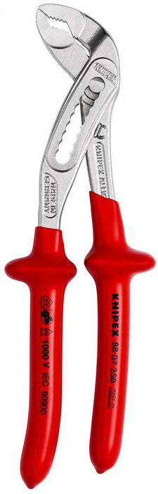 Knipex Alligator 1000V VDE izolovana cevna klešta 250mm - hromirana (88 07 250)