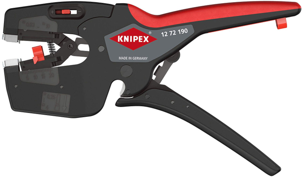 Knipex automatska klešta za skidanje izolacije NexStrip 0,03-10mm² (12 72 190)