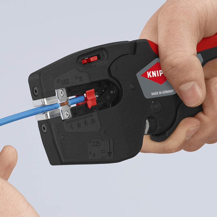 Knipex automatska klešta za skidanje izolacije NexStrip 0,03-10mm² (12 72 190)