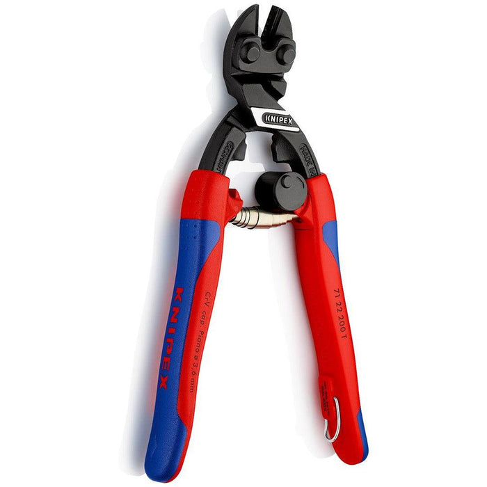 Knipex CoBolt® savijene sečice 200mm sa dodatkom za kačenje (71 22 200 T)