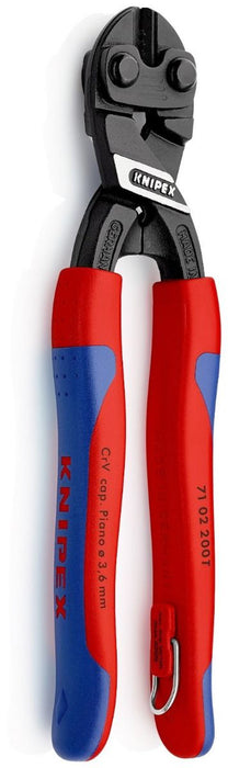 Knipex CoBolt® sečice 200mm za sečenje opružne žice do 5,2mm sa dodatkom za kačenje (71 02 200 T)