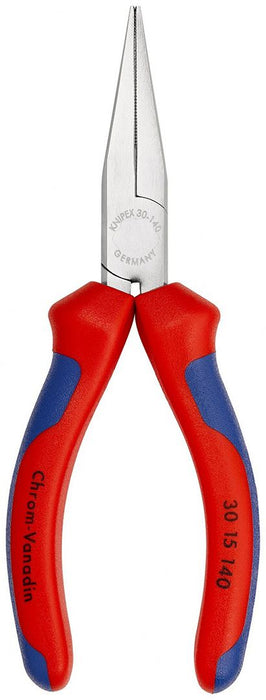 Knipex duga pljosnata klešta 140mm - hromirana (30 15 140)
