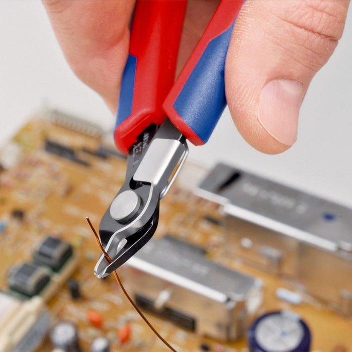 Knipex elektroničarske sečice Electronic Super Knips® sa hvatačem žice 125mm (78 71 125)