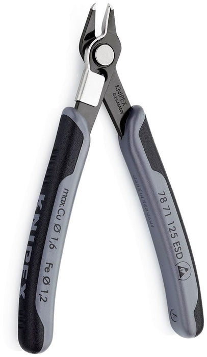 Knipex elektroničarske sečice Electronic Super Knips® sa hvatačem žice 125mm (78 71 125 ESD)