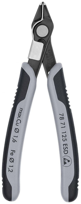 Knipex elektroničarske sečice Electronic Super Knips® sa hvatačem žice 125mm (78 71 125 ESD)