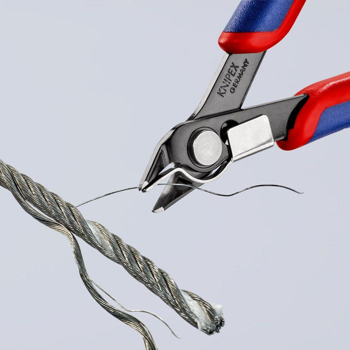 Knipex elektroničarske sečice Electronic Super Knips® sa hvatačem žice 125mm (78 91 125)