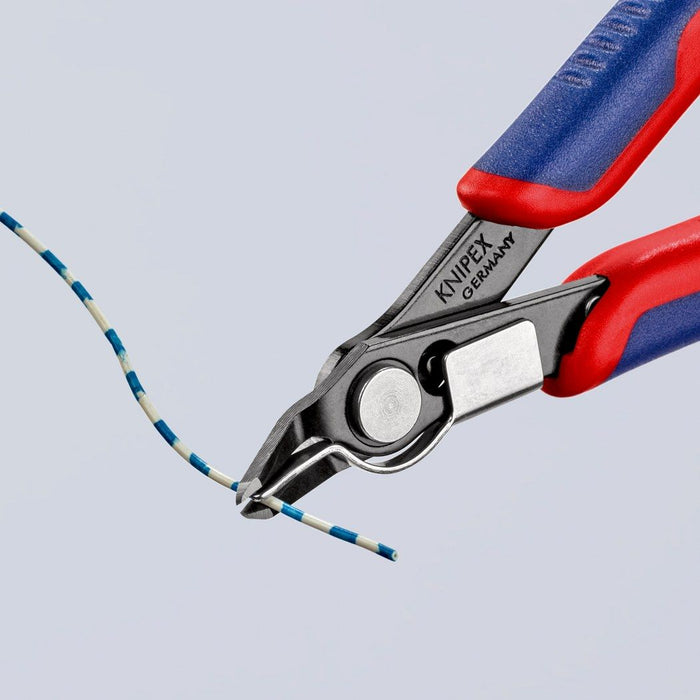 Knipex elektroničarske sečice Electronic Super Knips® sa stezaljkom 125mm (78 41 125)