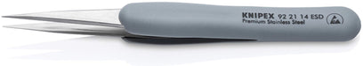 Knipex ESD precizna pinceta sa gumiranim ručkama (92 21 14 ESD)