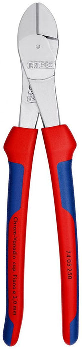Knipex hromirane ojačane bočne sečice 250mm (74 05 250)