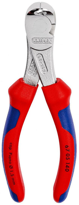 Knipex hromirane ojačane čeone sečice 140mm (67 05 140)