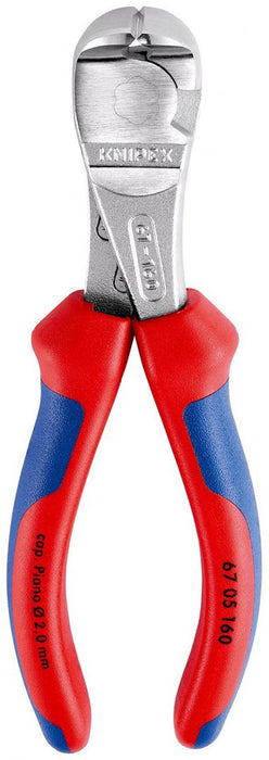 Knipex hromirane ojačane čeone sečice 160mm (67 05 160)
