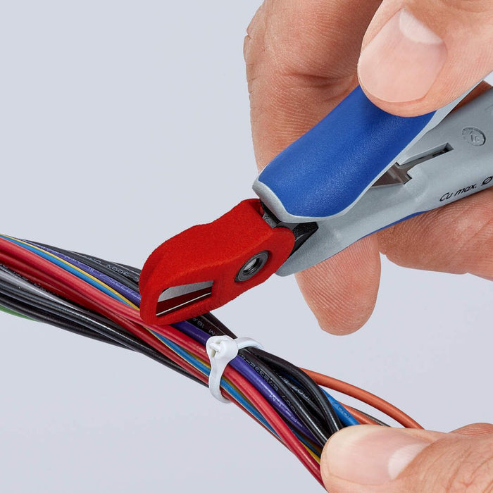 Knipex hvatač materijala za ESD precizne dijagonalne sečice za elektroniku 79 02 125 ESD / 79 22 125 ESD (00 11 V79)