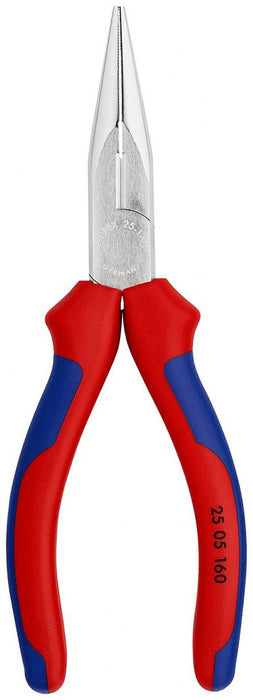 Knipex klešta špic prava za bočno sečenje 160mm  - hromirana (25 05 160)