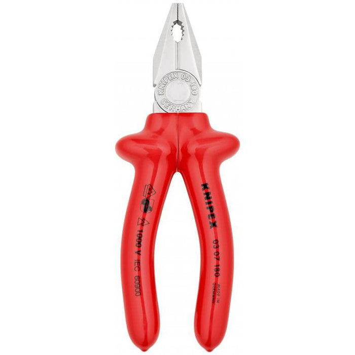 Knipex izolovana kombinovana klešta 180mm (03 07 180)