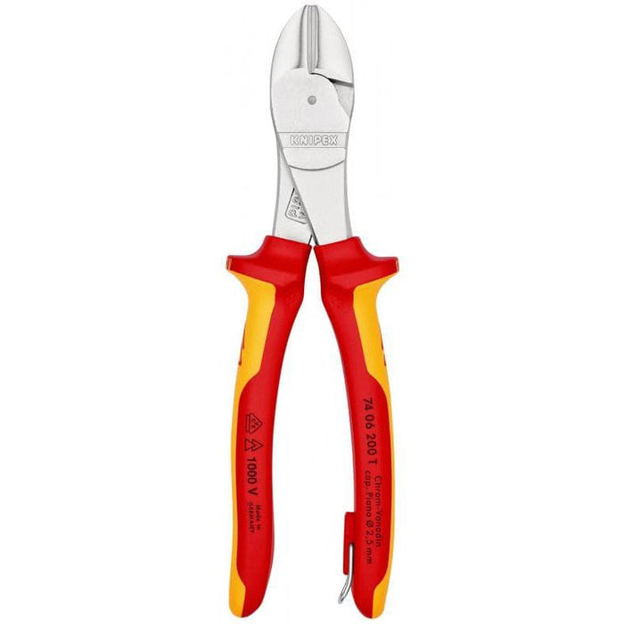 Knipex izolovane kose sečice sa dodatkom za sečenje 200mm 1000V VDE (74 06 200 T)