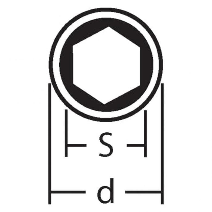 Knipex izolovani nasadni ključ 3/8" (98 37 14)