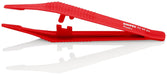 Knipex jednokratna plastična pinceta - crvena 130mm (92 69 84)