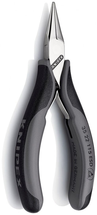 Knipex klešta za elektroniku sa poluokruglim čeljustima 115mm (35 22 115 ESD)