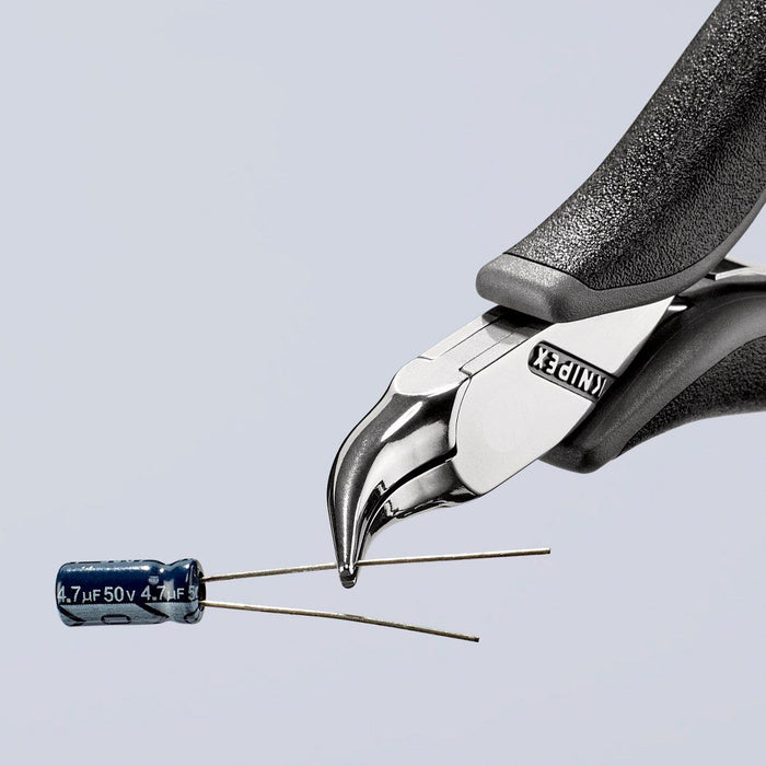 Knipex klešta za elektroniku sa poluokruglim čeljustima 115mm - pod 45° (35 42 115 ESD)