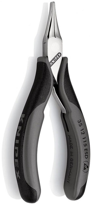 Knipex klešta za elektroniku sa ravnim čeljustima 115mm (35 12 115 ESD)