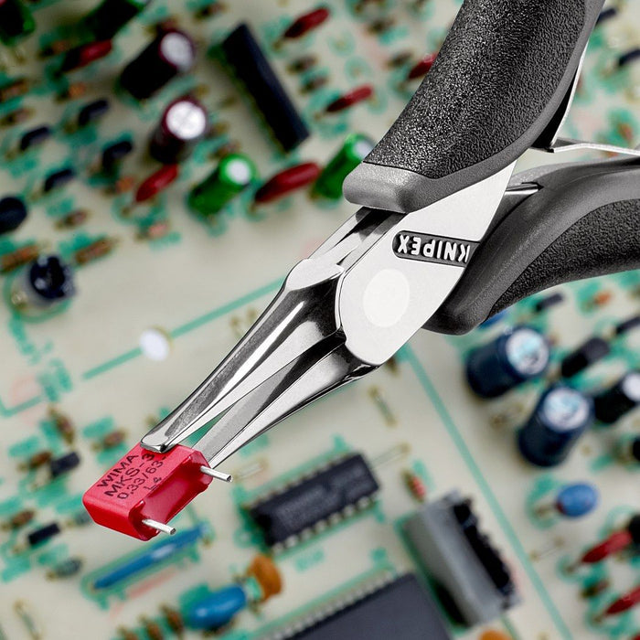 Knipex klešta za elektroniku sa ravnim čeljustima 115mm (35 12 115 ESD)