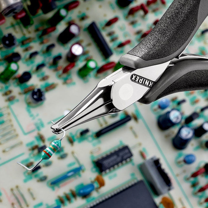 Knipex klešta za elektroniku sa ravnim čeljustima 115mm (35 12 115 ESD)