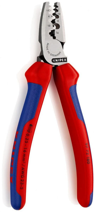 Knipex klešta za krimpovanje hilzni 0,25 - 16,0 mm² (97 72 180)