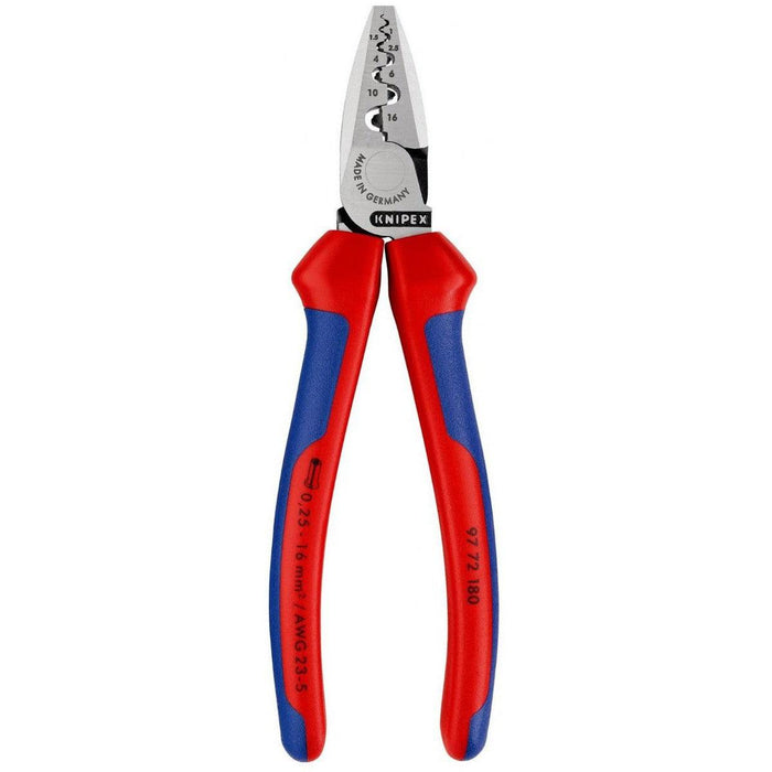 Knipex klešta za krimpovanje hilzni 0,25 - 16,0 mm² (97 72 180)