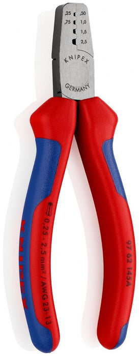 Knipex klešta za krimpovanje hilzni 0,25 - 2,5 mm² (97 62 145 A)